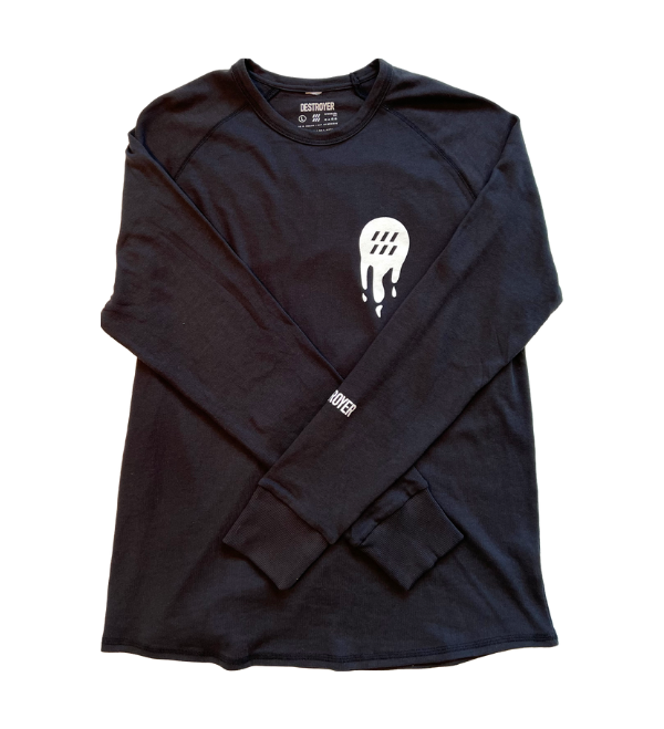 Circle Drip Long Sleeve T