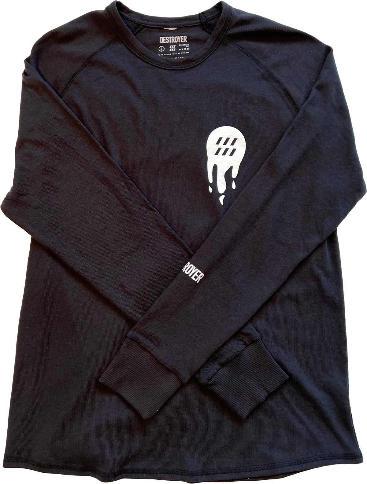 Circle Drip Long Sleeve T